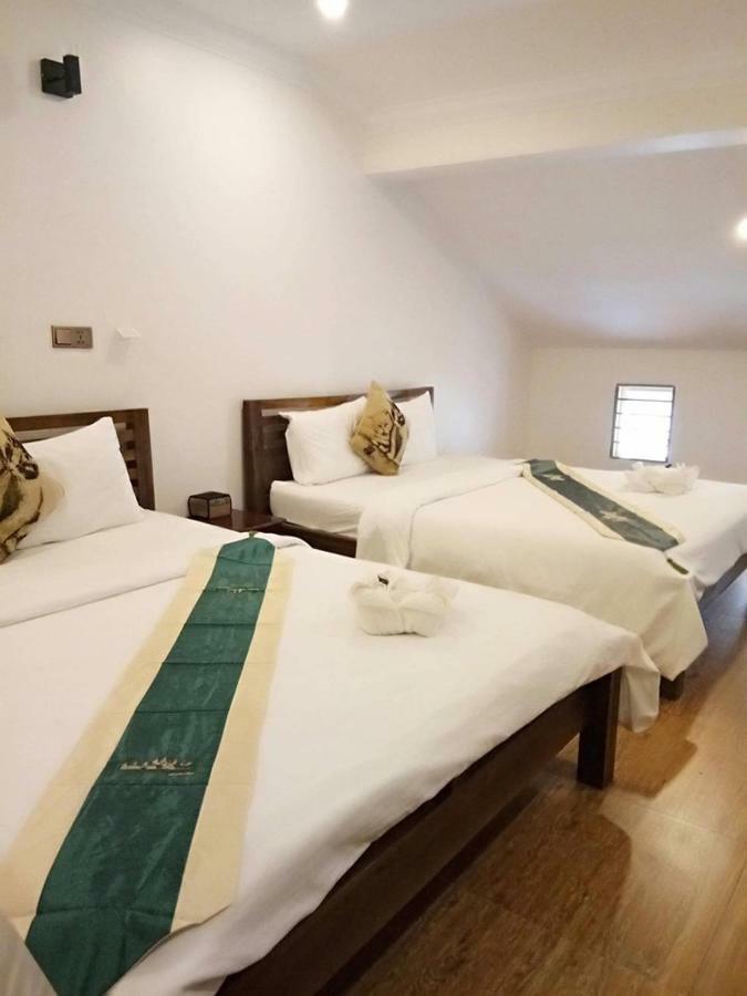 Twin Home Guesthouse Kampot Bagian luar foto