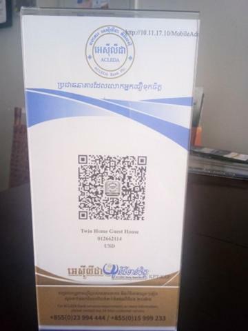 Twin Home Guesthouse Kampot Bagian luar foto